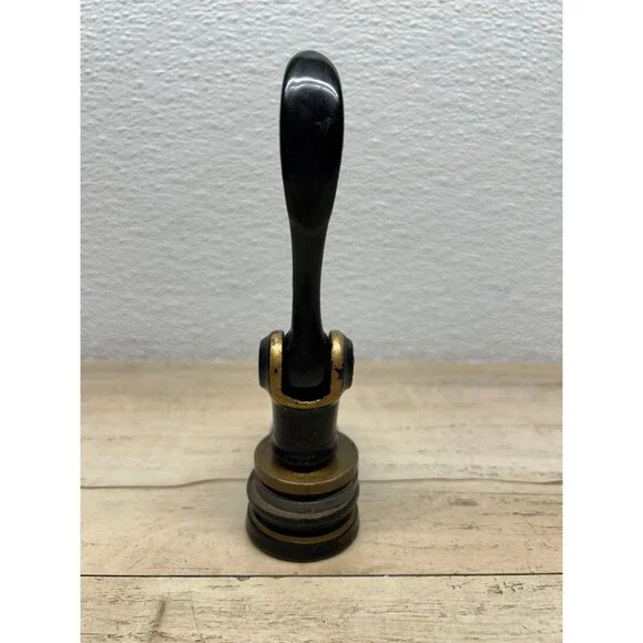 Antique Parker Cast Iron Etna Casualty & Surety Company Push Seal Emboser Stamp